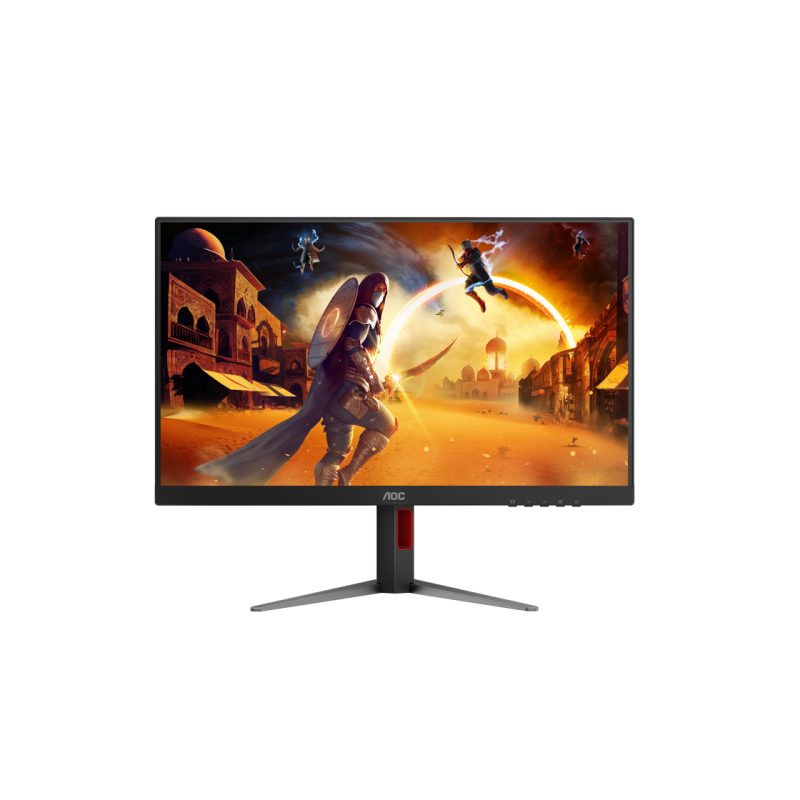 27" AOC 27G4HA, Black, IPS, 1920x1080, 200Hz, AdaptiveSync, 0.5msMPRT, 300cd, HDR10 ,HDMI+DP, Spkrs, Pivot