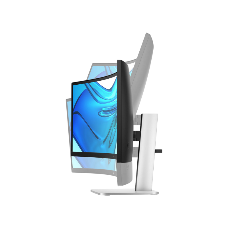 Монитор HP S5 Pro 549pm, Curved, Silver/Black