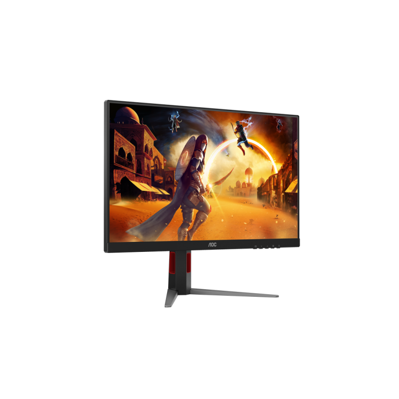 27" AOC 27G4HA, Black, IPS, 1920x1080, 200Hz, AdaptiveSync, 0.5msMPRT, 300cd, HDR10 ,HDMI+DP, Spkrs, Pivot