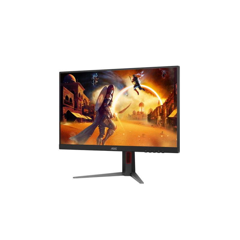 27" AOC 27G4HA, Black, IPS, 1920x1080, 200Hz, AdaptiveSync, 0.5msMPRT, 300cd, HDR10 ,HDMI+DP, Spkrs, Pivot