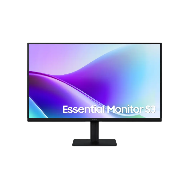27" SAMSUNG Essential S27F320, Black, IPS, 1920x1080, 120Hz, 5ms, 250cd, Mega-DCR, HDMI