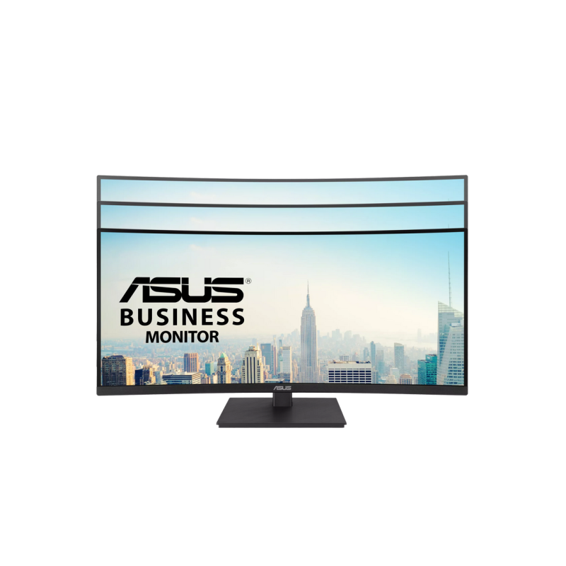 34" ASUS VA34VCPSR, Black, VA, 3440x1440, 100Hz, 4msGTG, 300cd, CR3000:1, HRD10, HDMI+DP+USB+TypeC, LAN, Spkrs