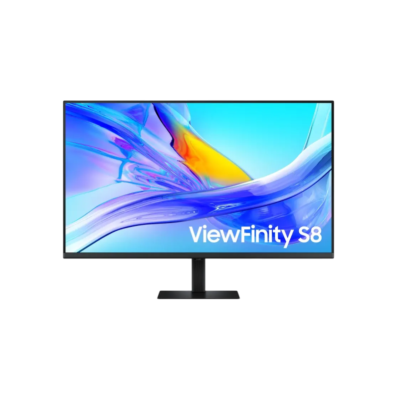 37" SAMSUNG ViewFinity S8 S37D802U, Black,VA,3840x2160,60Hz,5ms,350cd,HDR10,MegaDCR,HDMI+DP+TypeC+USB,LAN
