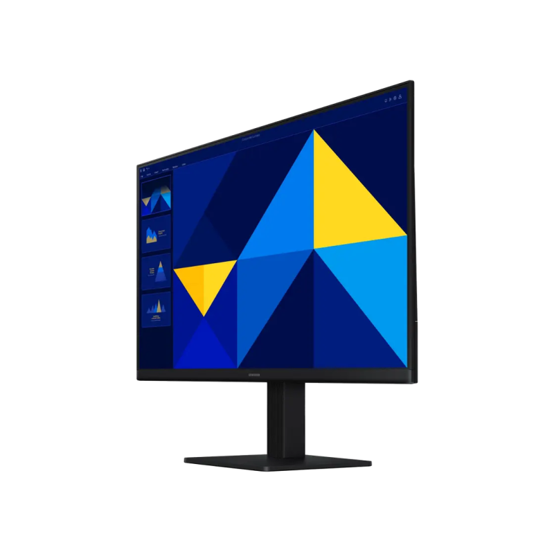 23.8" SAMSUNG S24D300G, Black, IPS, 1920x1080, 100Hz, 5ms, 250cd, MegaDCR, D-Sub+HDMI