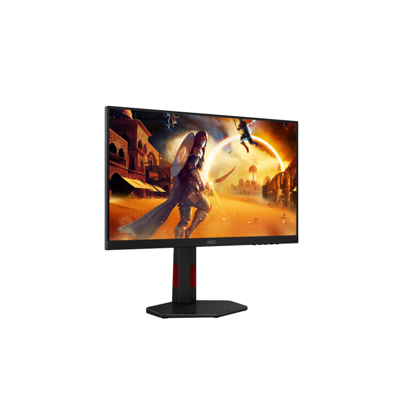 23.8" AOC 24G4ZR, Black, IPS, 1920x1080, 240Hz, AdaptiveSync+G-Sync, 0.3msMPRT, 300cd, HDR10, HDMI+DP, Pivot