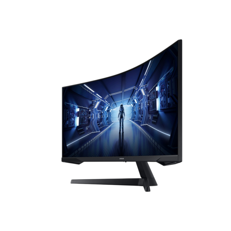 34" SAMSUNG Odyssey G5 G55T, Black, Curved-VA, 3440x1440, 165Hz,FreeSync,1msMPRT,250cd,DP+HDMI