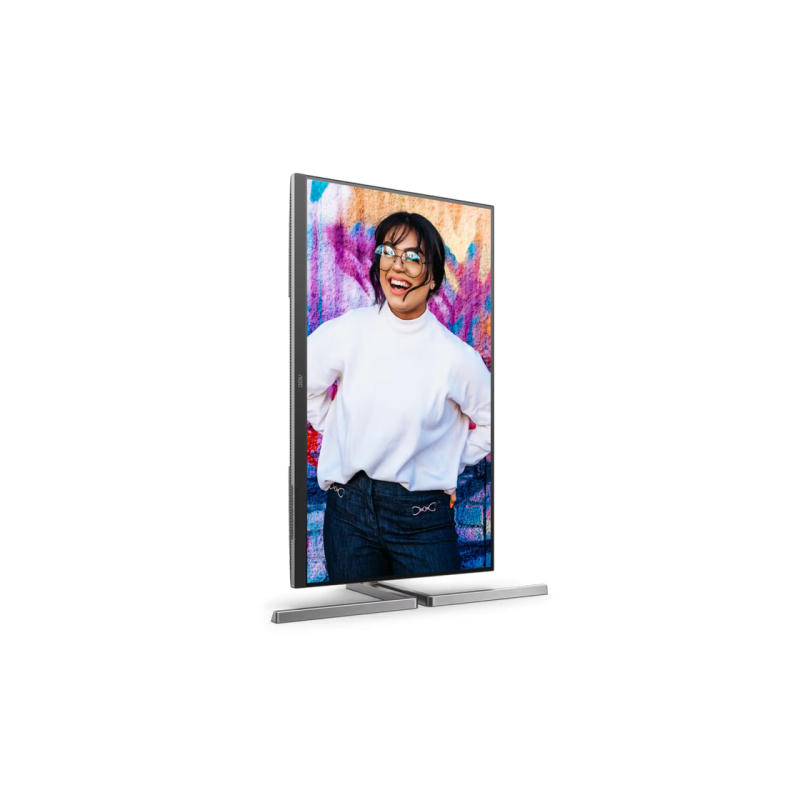 32" AOC U32U3CV,Black,IPS,3840x2160,60Hz,Adaptive Sync,4ms,400cd,HDR400,HDMI+DP+USB+TypeC,Spkrs,Pivot