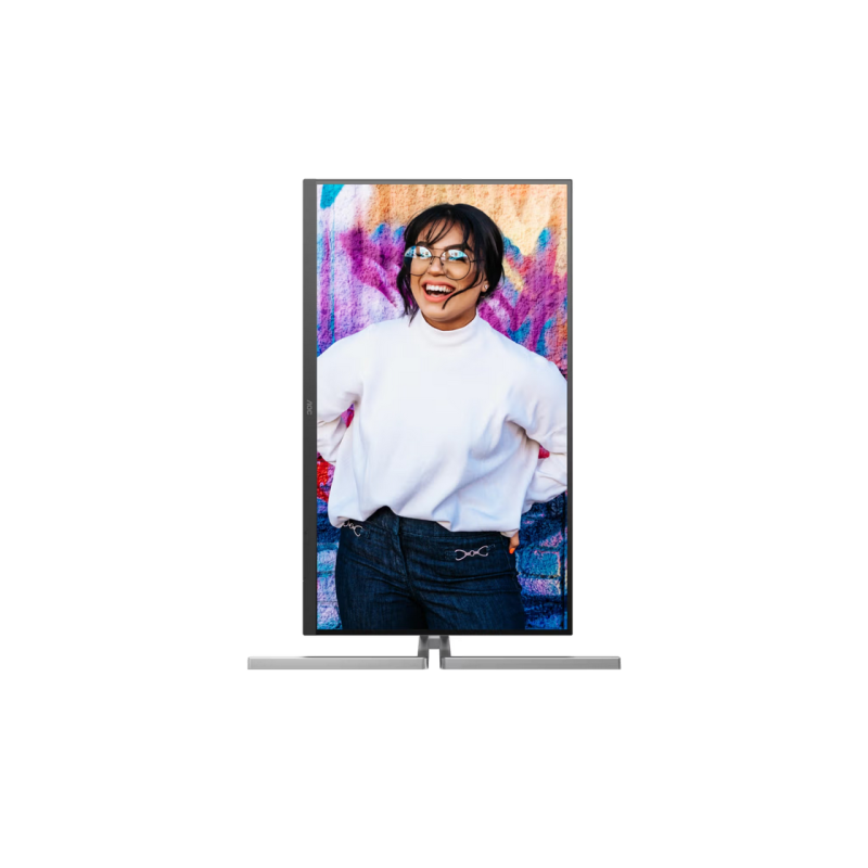 32" AOC U32U3CV,Black,IPS,3840x2160,60Hz,Adaptive Sync,4ms,400cd,HDR400,HDMI+DP+USB+TypeC,Spkrs,Pivot