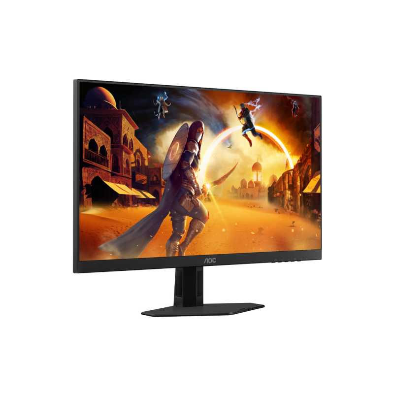 23.8" AOC 24G4HRE, Black, IPS, 1920x1080, 200Hz, AdaptiveSync+G-Sync, 0.5msMPRT, 300cd, HDR10, HDMI+DP, Spkrs