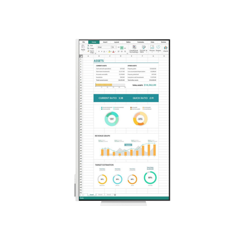 37" SAMSUNG ViewFinity S8 S37D802U, Black,VA,3840x2160,60Hz,5ms,350cd,HDR10,MegaDCR,HDMI+DP+TypeC+USB,LAN