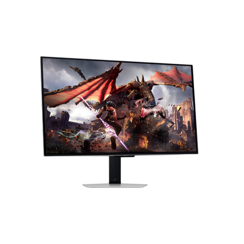 31.5" SAMSUNG Odyssey G8 G80SD,Silver,OLED,3840x2160,240Hz,G-Sync+FreeSync,0.03msGTG,250cd,DP+HDMI+USB,Spkrs,