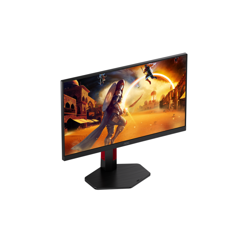 23.8" AOC 24G4ZR, Black, IPS, 1920x1080, 240Hz, AdaptiveSync+G-Sync, 0.3msMPRT, 300cd, HDR10, HDMI+DP, Pivot