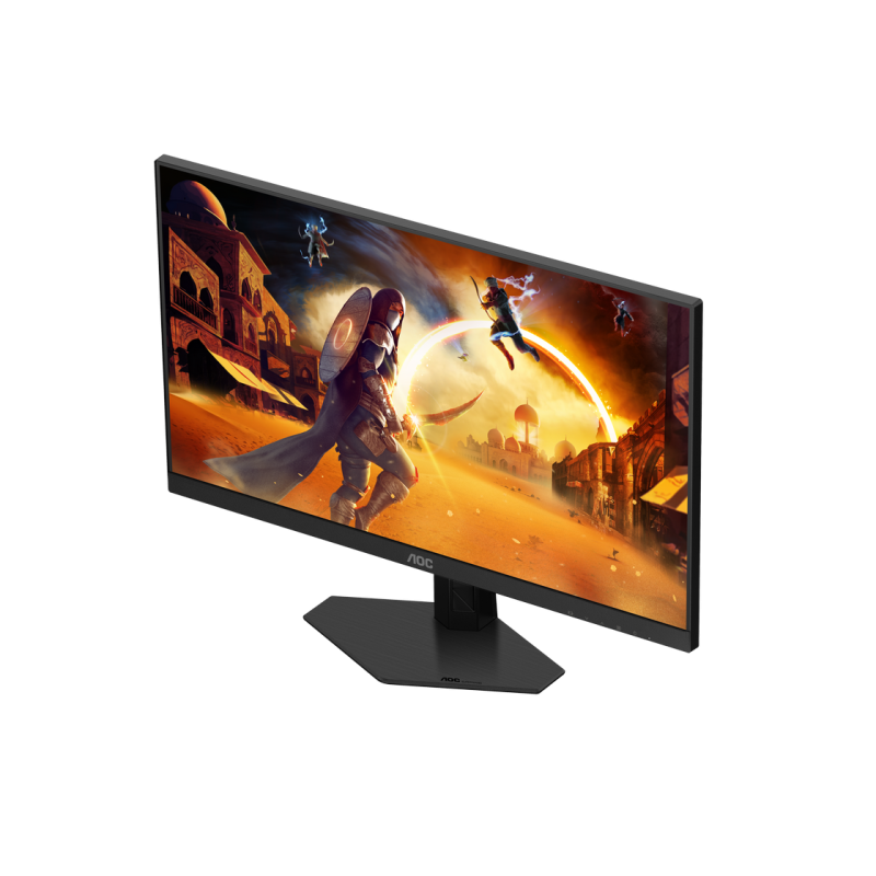 23.8" AOC 24G4HRE, Black, IPS, 1920x1080, 200Hz, AdaptiveSync+G-Sync, 0.5msMPRT, 300cd, HDR10, HDMI+DP, Spkrs