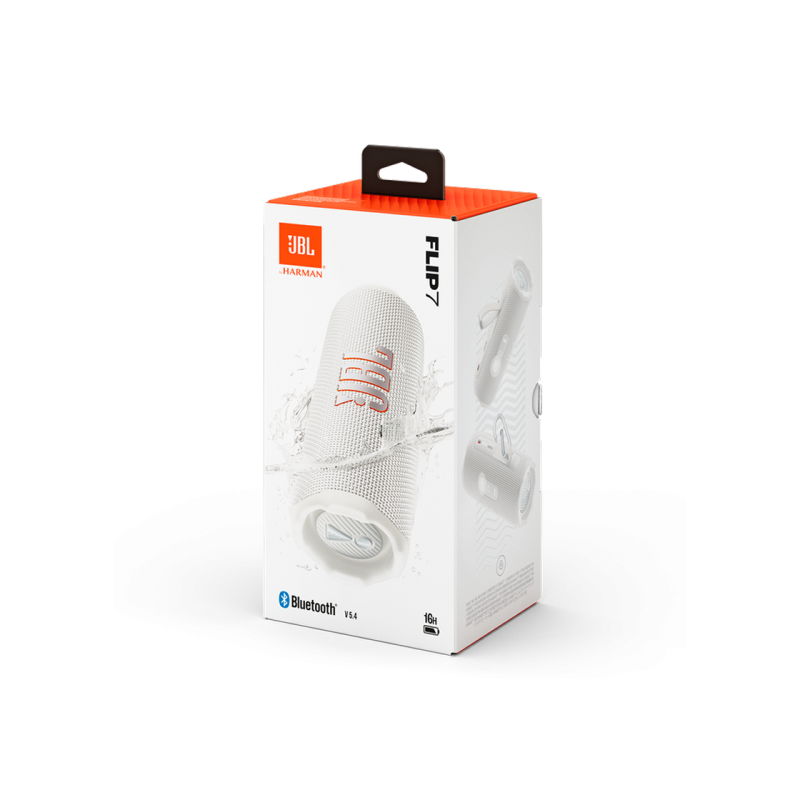 Портативная колонка JBL Flip 7, White