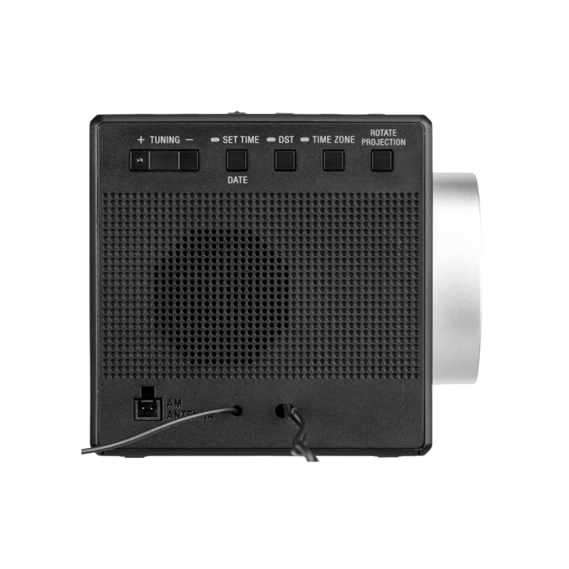 SONY ICF-C1PJ, Gray, Clock Radio with Time Projector, AM/FM