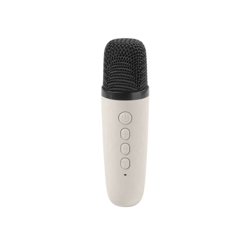 Bluetooth Speaker Cellular, Karaoke Mini, White