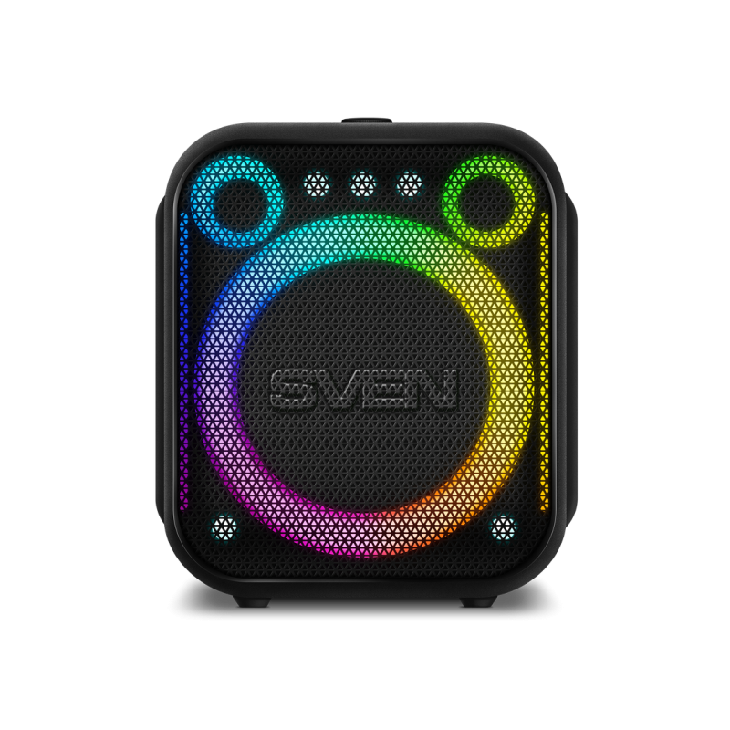 Speaker SVEN PS-880, black (110W, TWS, Bluetooth, FM, USB, microSD, LED-display, 4500mA*h