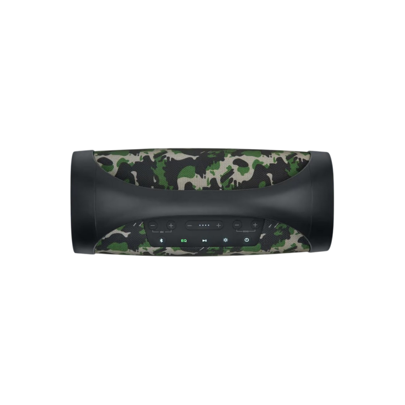 Portable Speaker MUSE M-980 CA, USB, TWS, IPX6, AUX, Camouflage, 6000mAh / 7.4V, 10H playtime, USB-C