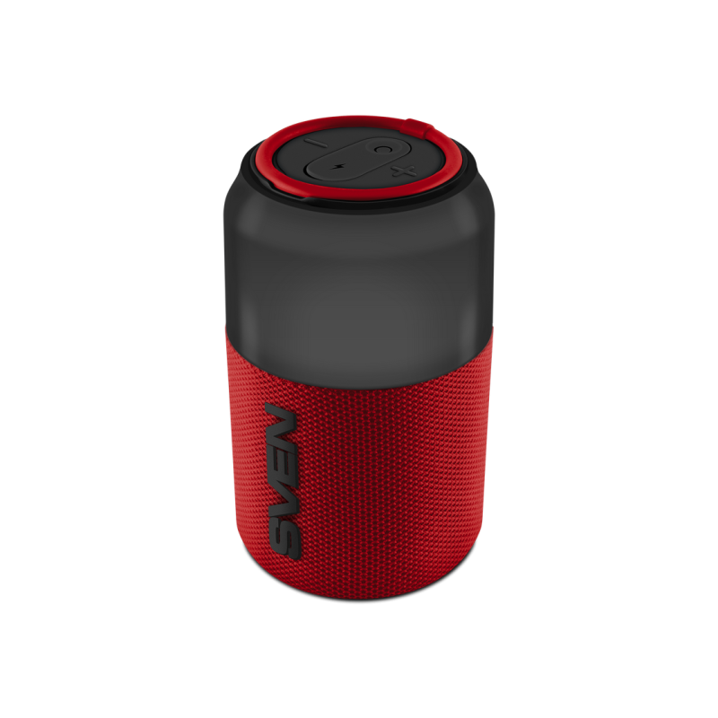 Speakers SVEN "PS-130" 10W, TWS, Bluetooth, USB, 1800mA*h, Red