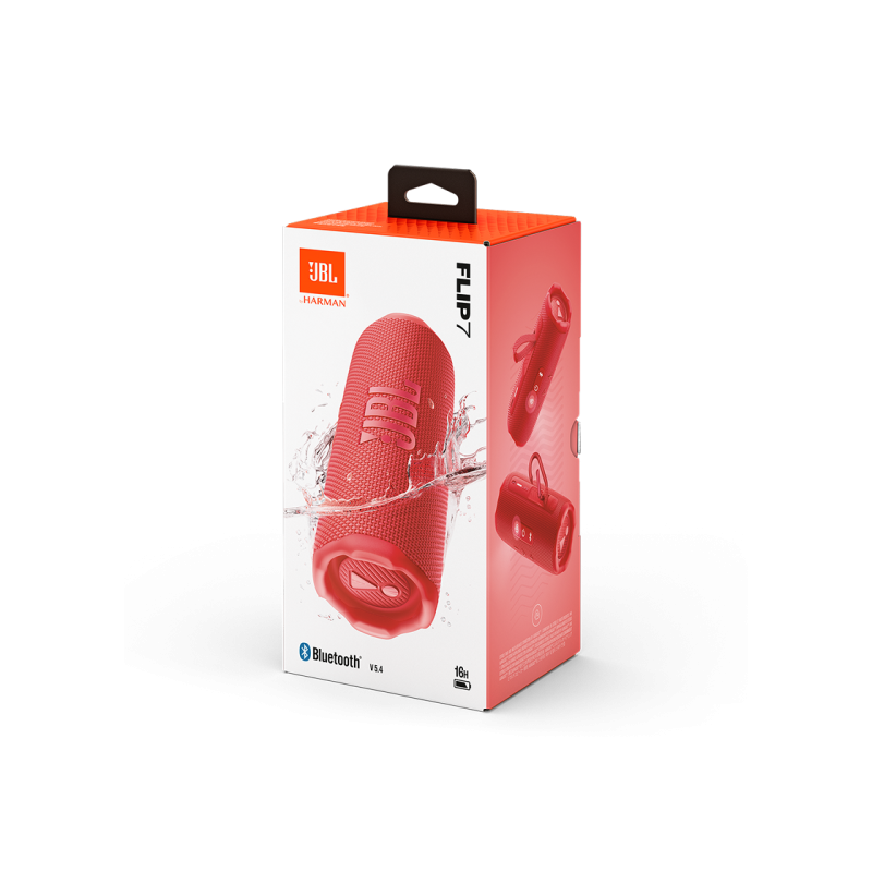 Портативная колонка JBL Flip 7, Red