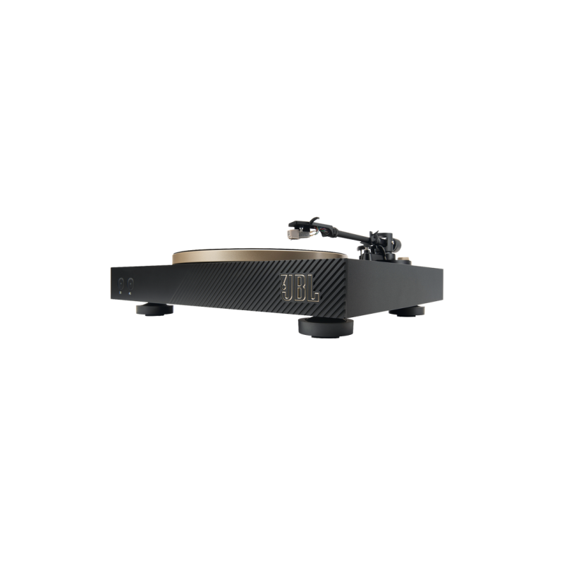 Виниловый проигрыватель JBL SPINNER BT, Bluetooth-проигрыватель, черный и золотой