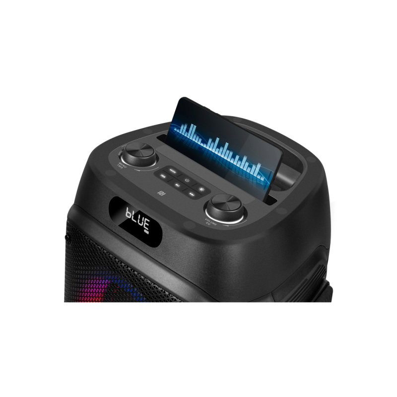 Partybox SVEN "PS-850" 100 Вт, TWS, Bluetooth, FM, USB, microSD, LED-дисплей, 8000 мА·ч