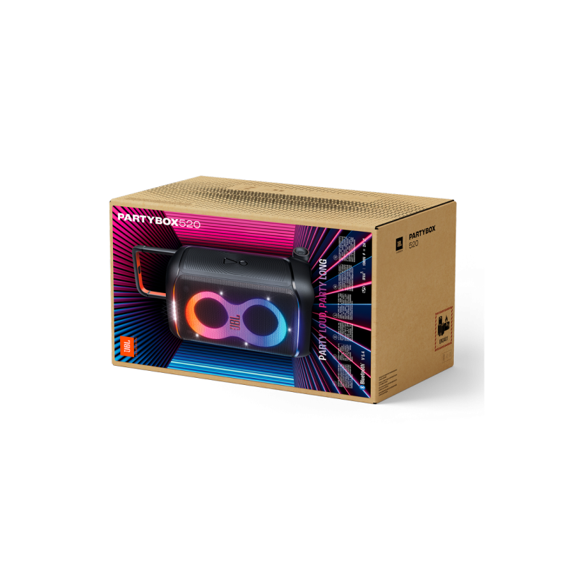 Портативная аудиосистема JBL PartyBox Long 520