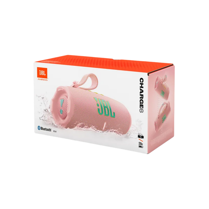 Портативная колонка JBL Charge 6, Pink