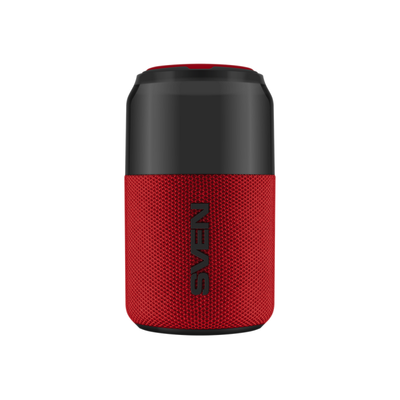 Speakers SVEN "PS-130" 10W, TWS, Bluetooth, USB, 1800mA*h, Red
