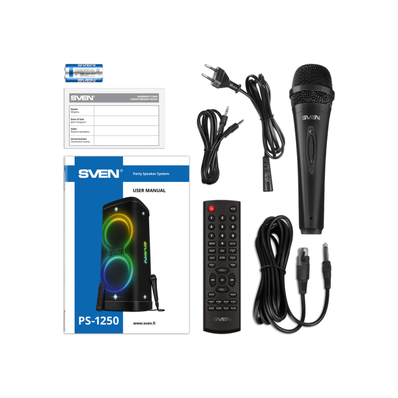 Boxa Portabila Sven PS-1250, Black