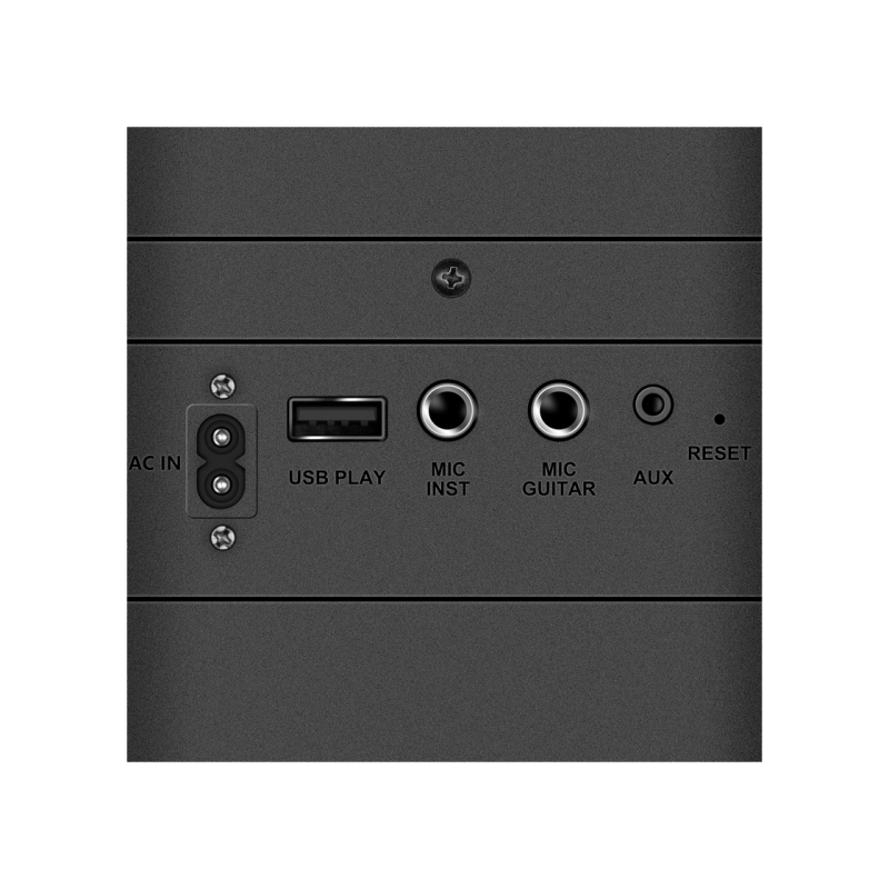 Partybox SVEN "PS-960" 180W, TWS, Bluetooth, FM, USB,LED-display, 6000mA*h, Black