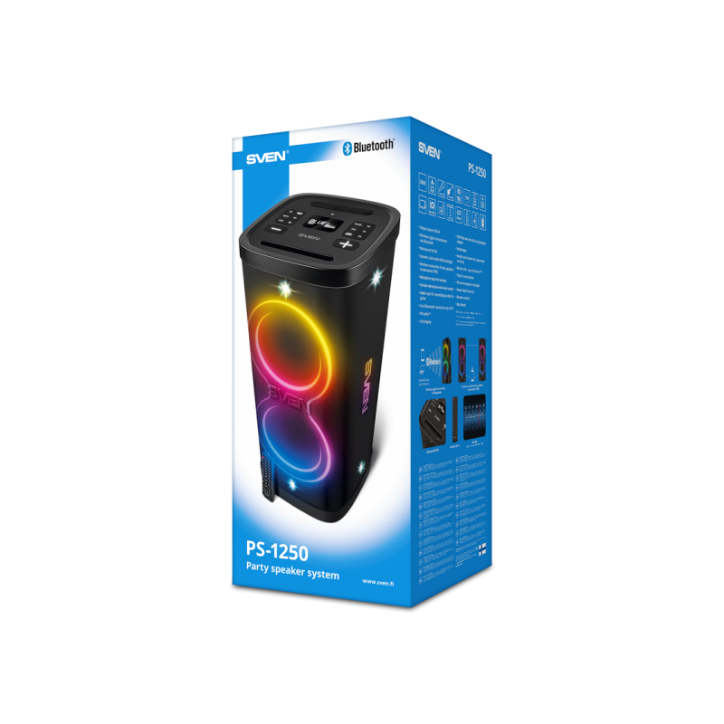 Boxa Portabila Sven PS-1250, Black