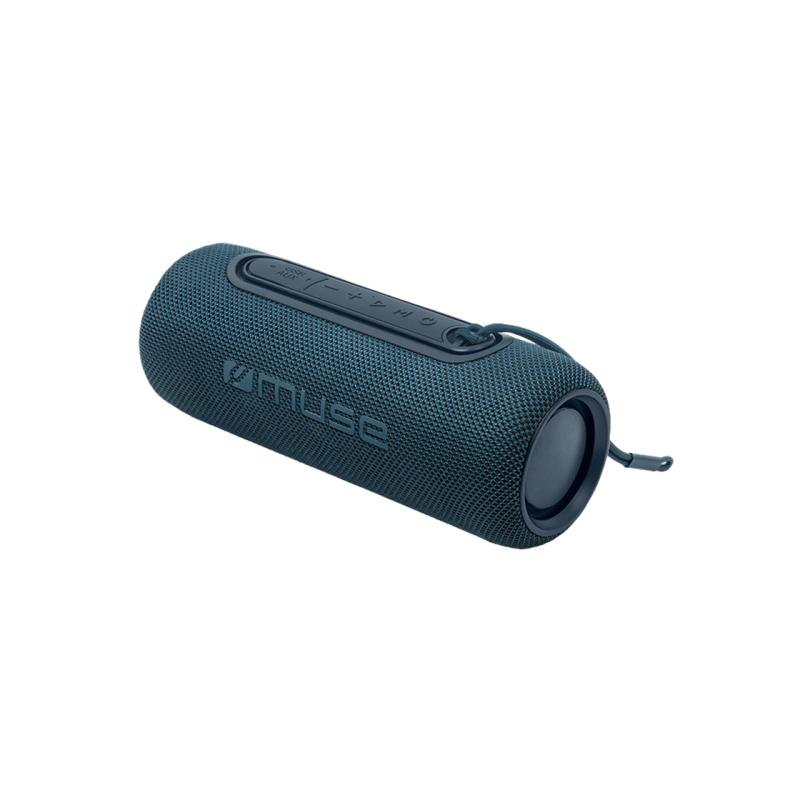Портативная колонка MUSE M-780 BTB, 20 Вт, USB, IPX5, синяя, USB-C