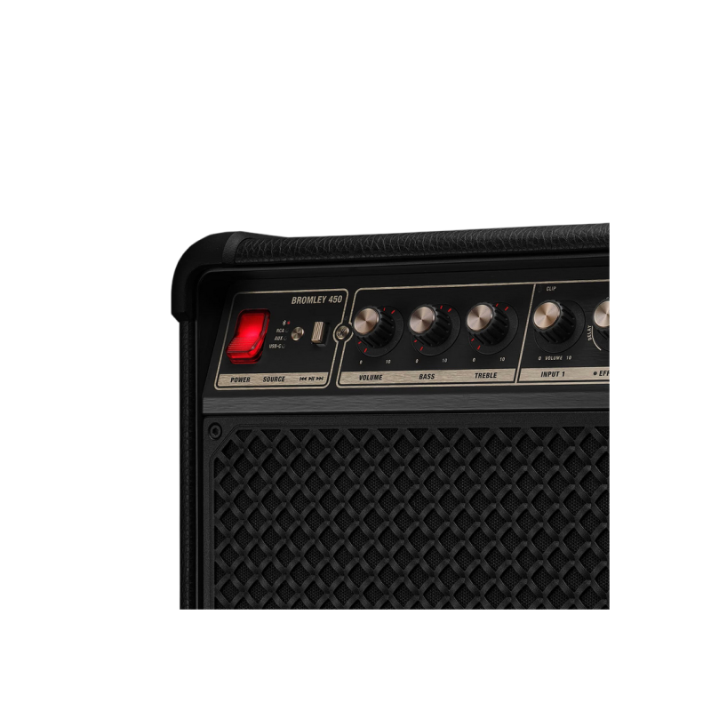 Marshall Bromley 450 Party Speaker Black and Brass