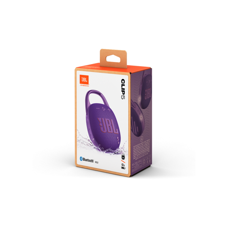 Портативная колонка JBL Clip 5 Purple