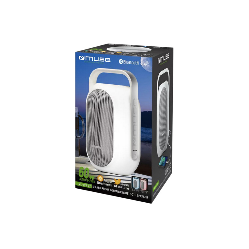 Портативная акустическая система MUSE ML-625 BT, IPX4