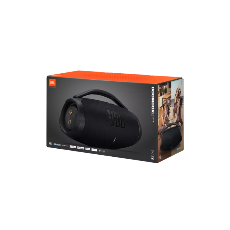 Портативная акустика JBL Boombox 3 Black Wi-Fi