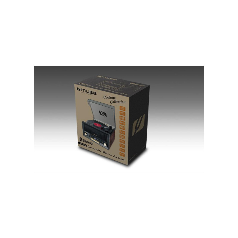Виниловый проигрыватель MUSE MT-112 W