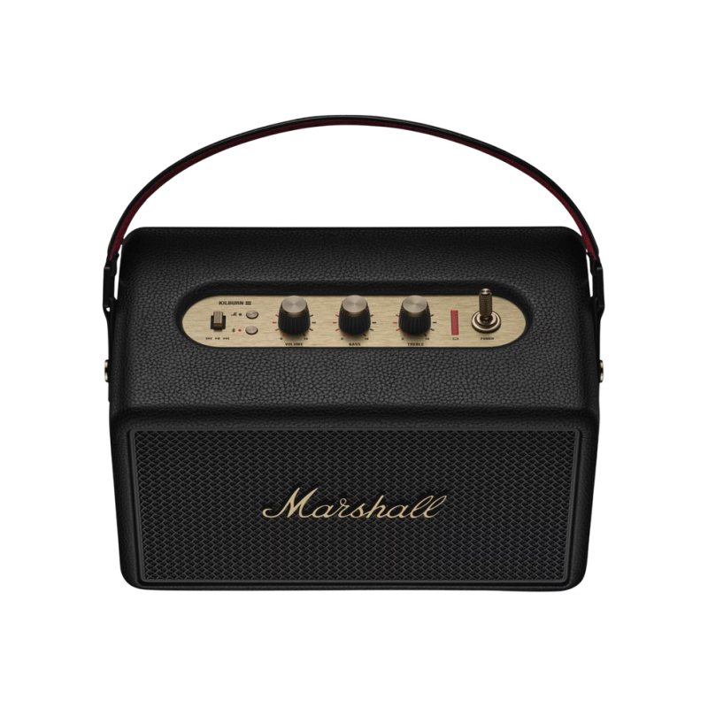 Marshall Kilburn III Portable Bluetooth Speaker - Black