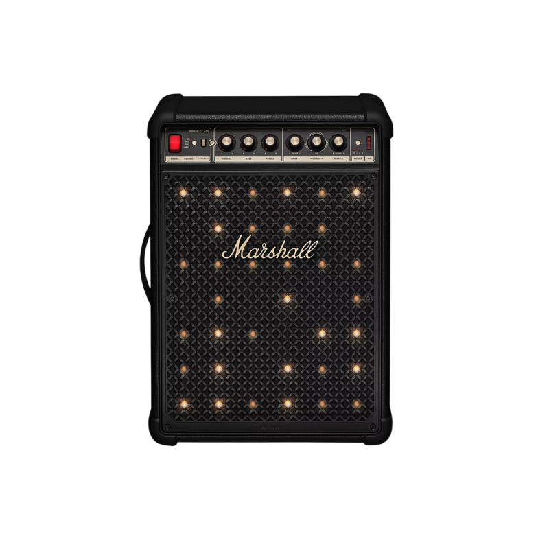 Marshall Bromley 450 Party Speaker Black and Brass