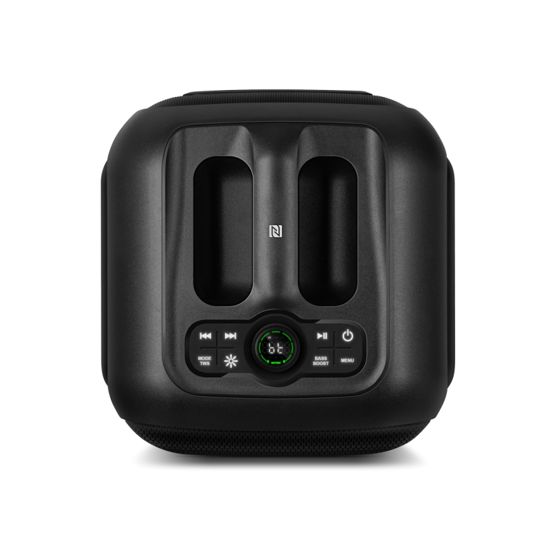 Speaker SVEN PS-880, black (110W, TWS, Bluetooth, FM, USB, microSD, LED-display, 4500mA*h