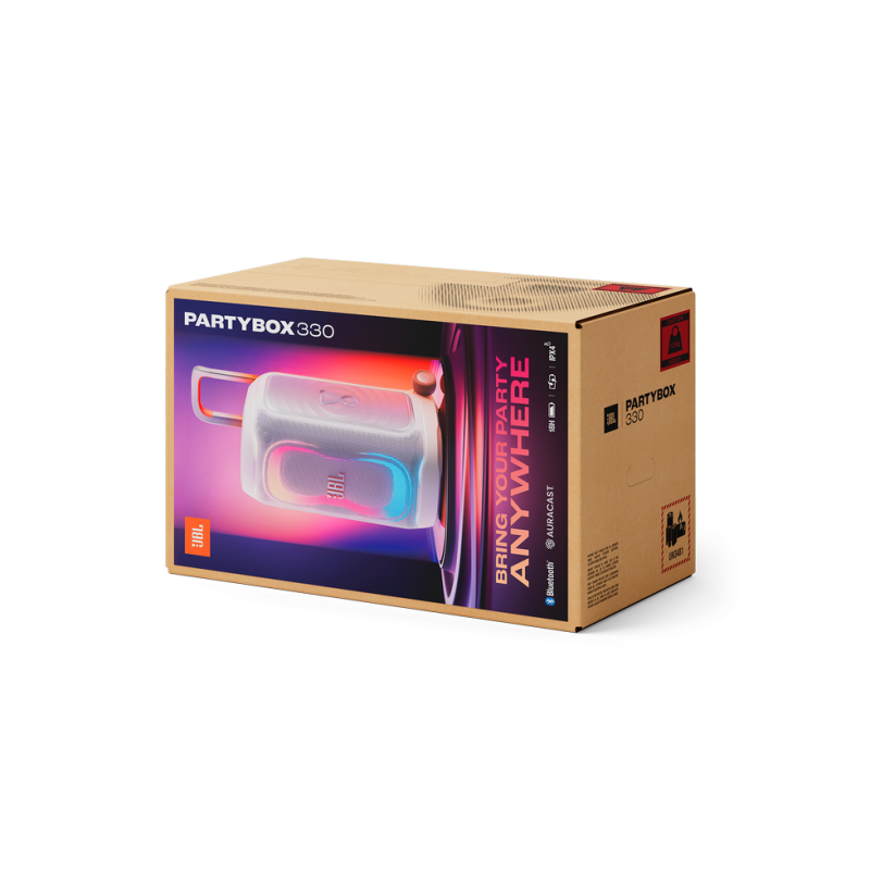 Boxa Portabila JBL PartyBox 330, White