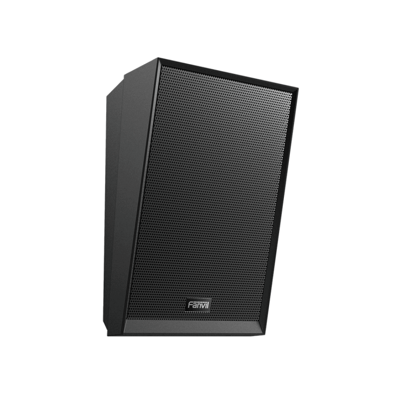 Fanvil A212 Black Wall-Mounted IP Audio Terminal, Mic, 105dB (1m), 15W PoE