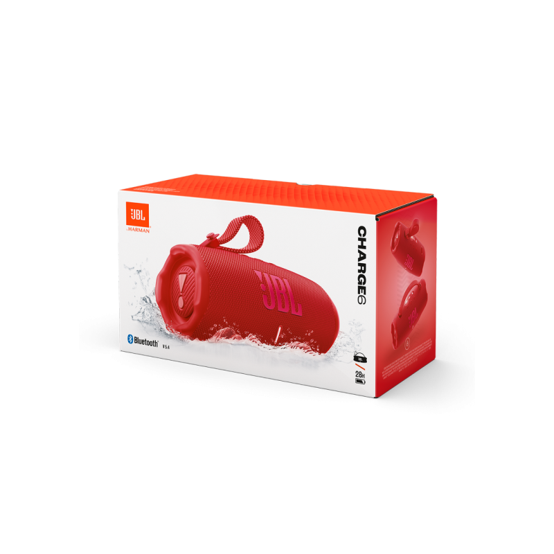 Портативная колонка JBL Charge 6, Red