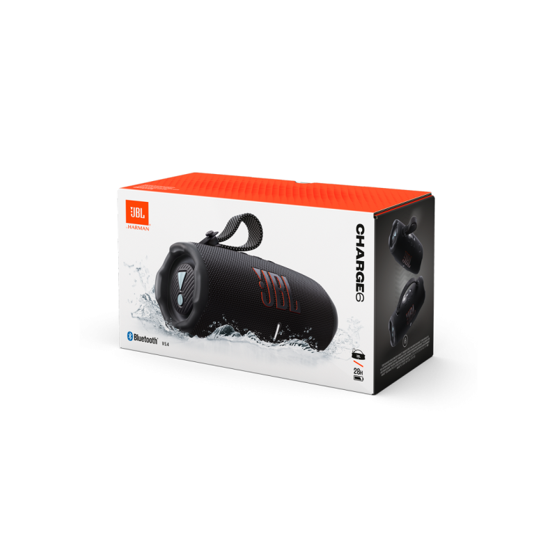 Портативная колонка JBL Charge 6, Black