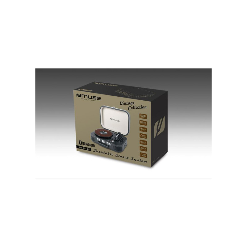 Vinyl Turntable MUSE MT-201 GLD
