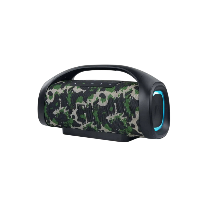 Portable Speaker MUSE M-980 CA, USB, TWS, IPX6, AUX, Camouflage, 6000mAh / 7.4V, 10H playtime, USB-C