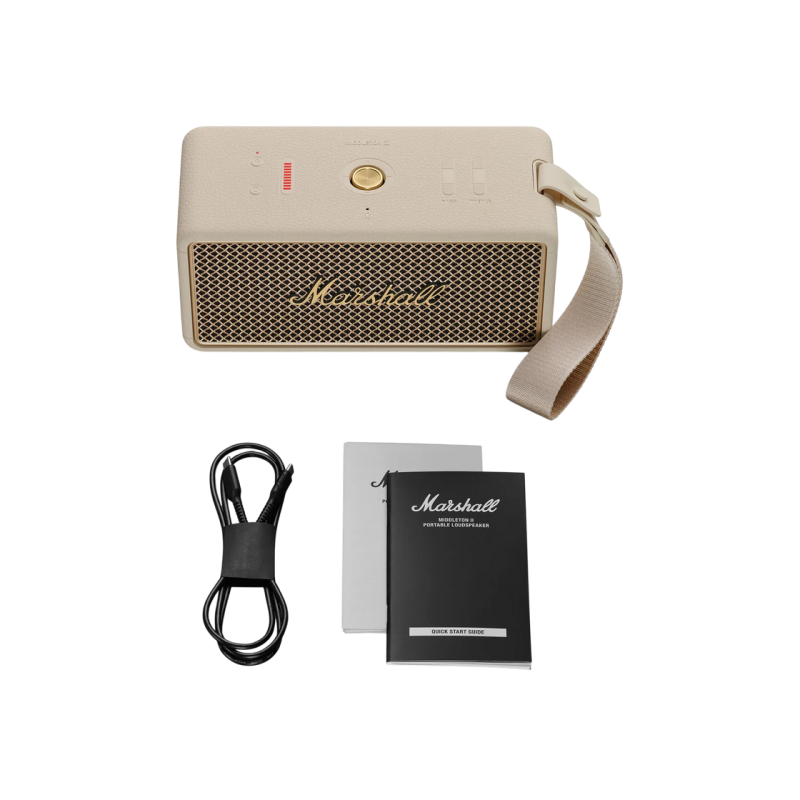 Marshall MIDDLETON II Portable Bluetooth Speaker - Cream