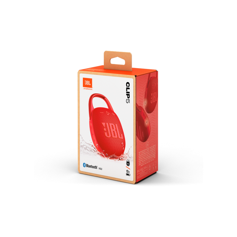 Портативная колонка JBL Clip 5 Red