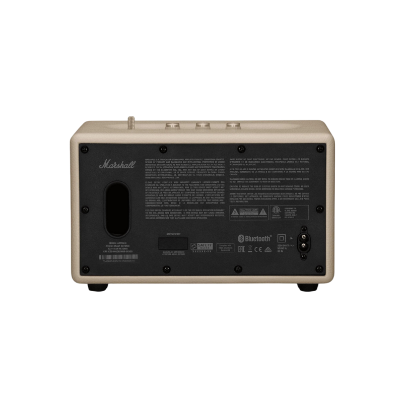 Bluetooth-динамик Marshall Acton III — кремовый